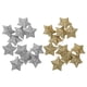 thumbnail image 4 of 60 estrellas brillantes para árbol de Navidad: adornos colgantes de estrella de cinco puntas con purpurina para árbol de Navidad - Adorno navideño dorado y plateado, 4 of 7