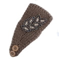 thumbnail image 3 of 2 Pcs Bandeau pour Femmes Chaud Tricoté Feuille Bandeau, 3 of 8