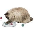 thumbnail image 4 of TRIXIE Flip Board Strategy Game for Cats, Puzzle Toy, Treat Dispenser, Interactive Play, Red, 4 of 7