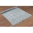 thumbnail image 4 of Casavani Handmade Living Room Cotton Area Rug,Gray 10x16 ft, 4 of 6