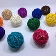 thumbnail image 2 of Toystoory 5 unids/set de bolas de caña de mimbre bonitas y coloridas, decoración para el hogar, jardín, boda, suministros de fiesta de Decoración del hogar, 2 of 6