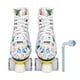 thumbnail image 2 of Patines de Ruedas Patines de Ruedas de 4 Ruedas de Doble para Niños y Adultos Zapatos de Patinaje con Grafiti ANGGREK Otros, 2 of 8