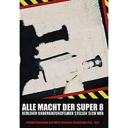 All the Power of the Super 8 ( Pommes frites statt k&Atilde;&para;rner / Ohne Liebe gibt es keinen Tod / Der Elefant vom Potsdamer Platz / Berlin Alamo / Hammer und [ NON-USA FORMAT PAL Reg.0 Import - Germany ]