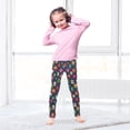 thumbnail image 5 of joogoo Girls' Leggings Retro Christmas Balls Yoga Pants 6T, 5 of 8