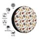 thumbnail image 4 of Fotbe Guitar Funda de Llanta de Repuesto con Estampado, Engrosada, Ajuste Universal para Jeep, Remolque, RV, SUV, Camión-15 inch, 4 of 6