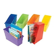 Classroom Plastic Book Organizer - Educational - 6 Pieces