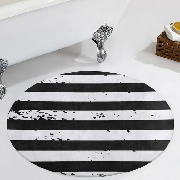 Ancient Black Round Carpet Circle Rug Outdoor Patio Area Rug Washable Large Area Rugs Hallway Room Decor Fitness Mats