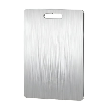 ACDANC 2026 New Titanium Cutting Boards - 100% Pure Titanium Cutting Boards for Kitchen - Cutting Edge Hygiene&Durability,Double Sided Medical-Grade Titanium Cutting Mat (15 X 11 In)