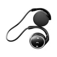 thumbnail image 2 of Auriculares deportivos con Bluetooth, compatible con reproducción de de , resistente al agua, estéreo, inalámbrico, con banda , Negro plateado, 2 of 8