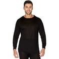 thumbnail image 3 of Intimo Men's Classic Silk Long John Adult Pajama Set Top and Bottom, 3 of 5
