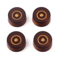 thumbnail image 4 of EeaseCA 4 PCS/ Set Round Guitar Knobs Volume Tone Control Knobs Rotary Knobs for Epiphone Style Electric Guitar Parts Replacement (Tea Color), 4 of 7