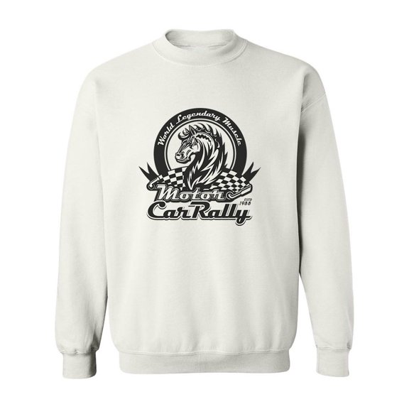 Motor Car Rally Legendary Muscle Sweatshirt Men -Image by Shutterstock, Male XX-Large