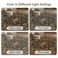 thumbnail image 7 of ODIKA 8'x10' Washable Area Rug Black Gold Floral Elegance with Ornate Borders Intricate Golden Florals on Base for King Size Bedroom Under Bed, Master Suite, Non-Shedding, Easy Care, 7 of 7