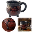 thumbnail image 2 of Halloween Witch Cauldron Mug, Ceramic Mug for Coffee Tea Dishwasher Safe Drinking Cup for Halloween, Witch's Cauldron Coffee Mug Ceramic Drinkware Decor,3.3x3.7x5.3 Inch, 2 of 6