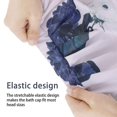 thumbnail image 3 of Luxury Shower Cap For Women, Waterproof Bowknot Bathing Caps, Reusable Shower Caps, Multi-Functional Shower Cap, Home Bathroom Headgear, 3 of 5