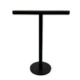 thumbnail image 2 of Hand Towel Holder, Matte Black Bathroom Towel Racks, Countertop Towel Stand, T-Shape Towel Holder for Bathroom Kitchen, Size 11" L x 12" H, 2 of 6
