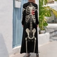 thumbnail image 3 of Vestido largo Skeleton Love (Halloween) vestidos de verano para mujer 2024 ropa de verano vestido de mujer, 3 of 5