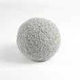 thumbnail image 2 of Lush Decor Neo Boucle Sphere Ball Throw Pillow 1 Piece 10" Round Gray - Round Pillow - Soft Ball Pillow - Textured Decorative Pillows For Bed, Couch or Chair, 2 of 5