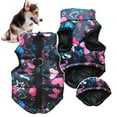 thumbnail image 4 of NIBOLOG Pet Jacket Pattern Keep Warmth Soft Texture Cartoon Pet Dog Vest Coat Outfit for Winter, 4 of 8