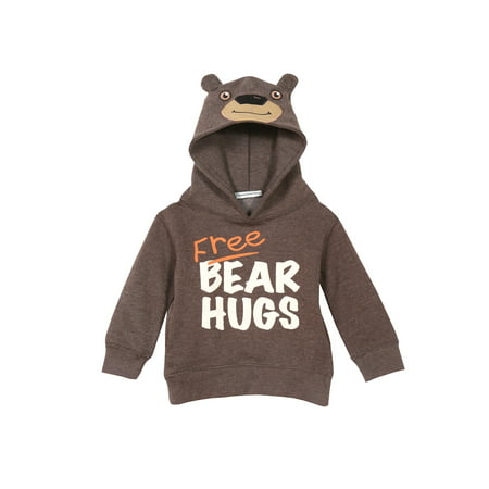 Artisans Toddler Bear And Deer Hoodies - Children's Animal Hooded Sweatshirts