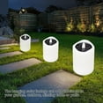 thumbnail image 3 of Solar Flameless Candles, 4Pcs Solar Powered LED Candle Light Decorative Lamp  For Garden For Patio, 3 of 8