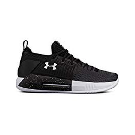 New Under Armour Men's Drive 4 Low Basketball Shoe Black/White size