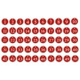thumbnail image 3 of 50PCS Number Tags 1-50, Number Key Tags Aluminum Numbered Tags Metal Key Tags Keychain with Key Rings for Organizer Field Sales Hangers Clothes Labels ID Tag, Red, 3 of 6