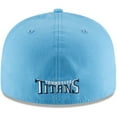 thumbnail image 4 of Men's New Era Light Blue Tennessee Titans Omaha 59FIFTY Fitted Hat, 4 of 5