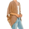 thumbnail image 5 of Women's Loose Fit Sleeves Kimono Style Cover Up Cardigan (Pack of 2), 5 of 7