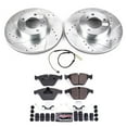 thumbnail image 3 of PowerStop Front Z23 Evolution Sport Carbon-Fiber Ceramic Brake Pad and Drilled & Slotted Rotor Kit Fits: BMW Select Models K8823, 3 of 10