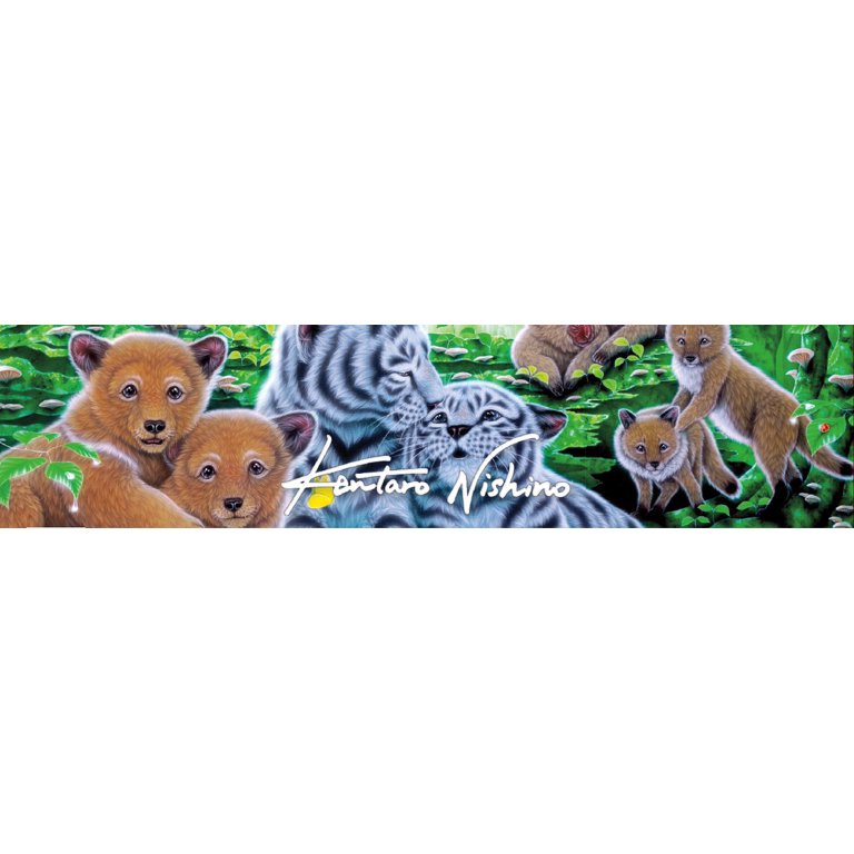 Ceaco 750-Piece Kentaro Nishino Animal Forest Interlocking