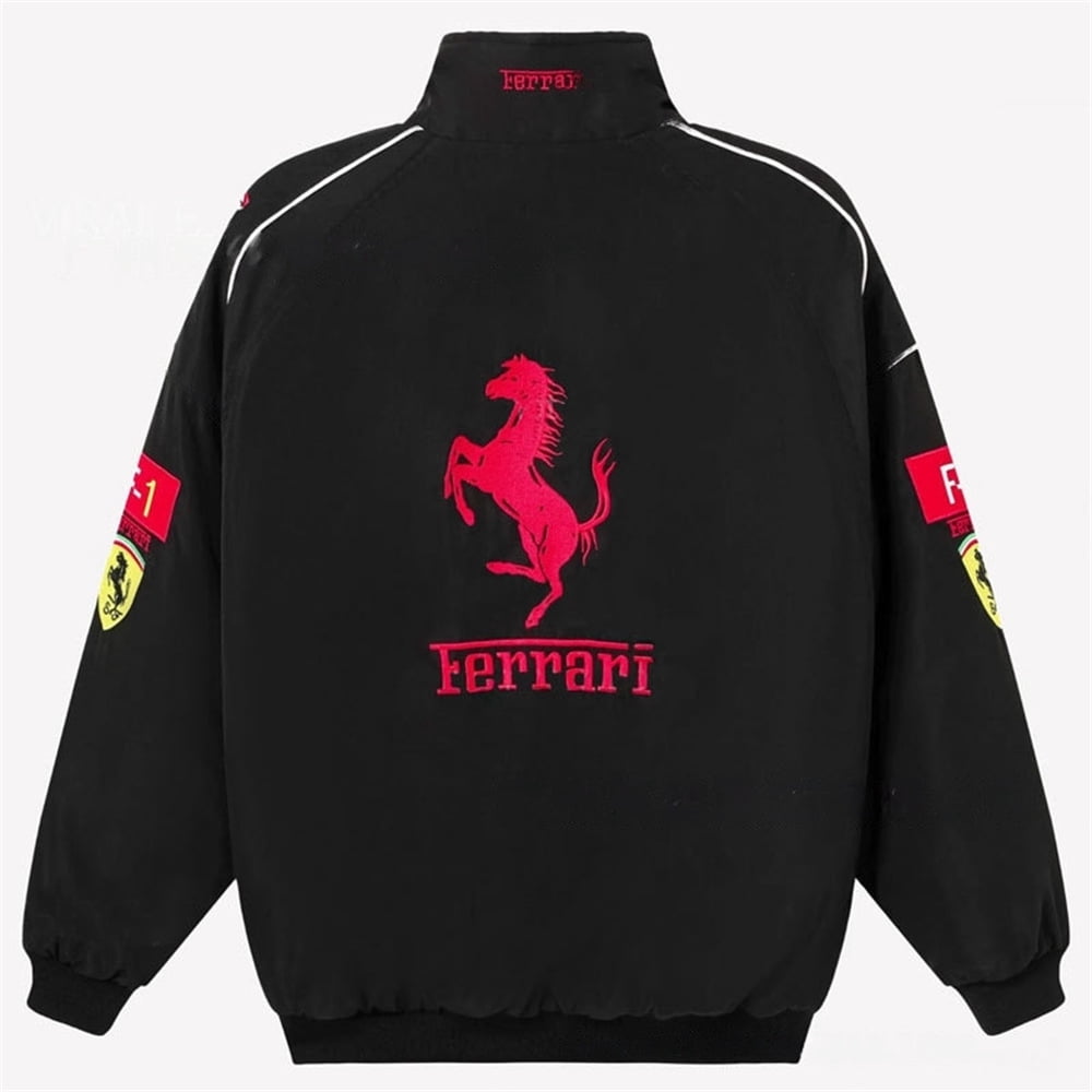 Ferrari Racing Jacket Vintage Style F1 Ferrari Jacket Unisex Hot