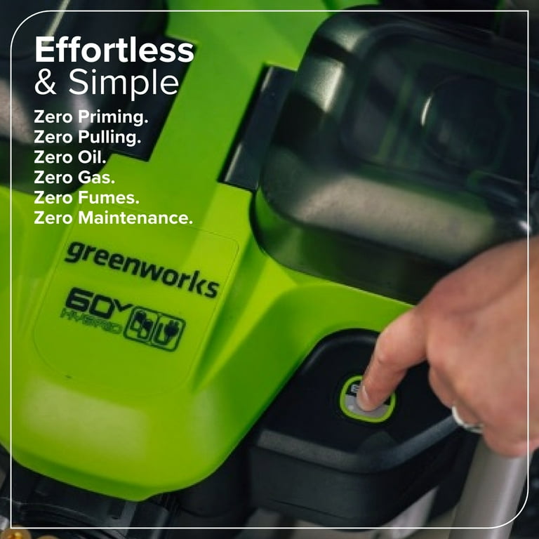 Greenworks Hybrid 60V 3000 PSI at 2.0 GPM Electric Pressure Washer