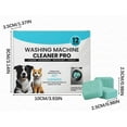 thumbnail image 3 of Washer Machine Cleaner Tablets 12 Pack Supply, Formulated for Pet Owners Washing Machine Cleaner,Compatible with HE,Easily pet hair remover for laundry.Top & Front Load Washer, 3 of 11