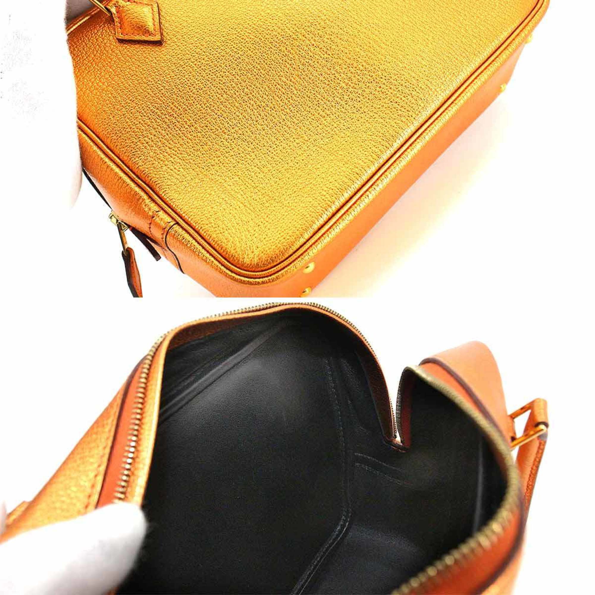 Hermès // Orange Milo Leather Bag Charm – VSP Consignment
