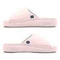 thumbnail image 2 of Unisex ISlide Pink Notre Dame Fighting Irish Minimalistic Motive Slide Sandals, 2 of 5
