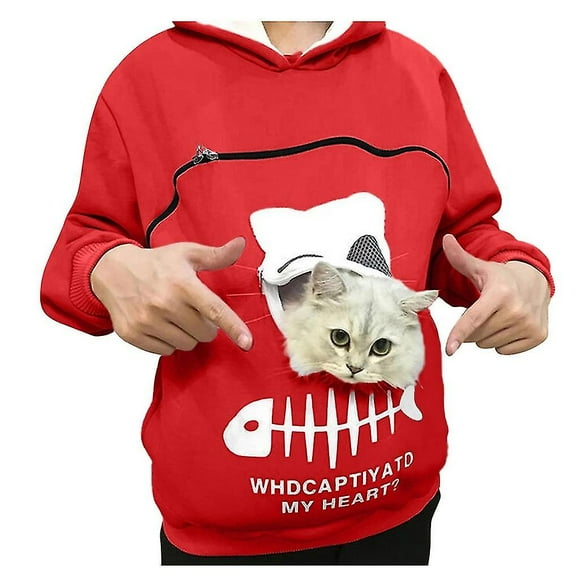 Fashion Cat Lover Hoodies Women Kangaroo Pocket Hooded Sweatshirts Dog Pet Paw Pullover Tops Long Sleeve Zipper Hoodie Sudaderas Jzz