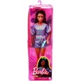 thumbnail image 1 of 11 estilos Mattel Barbie Fashionistas muñeca Anime figura de acción modelo Lone Hair Wear moda niños Dressup colección juguetes regalos xuanjing unisex, 1 of 2