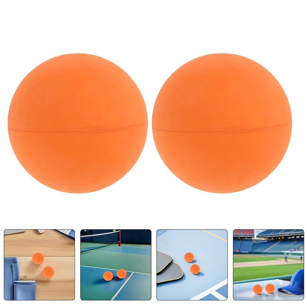 ibasenice 6Pcs Durable Rubber Squash Racket Balls Portable for Indoor and Outdoor Practice