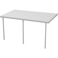 thumbnail image 4 of Four Seasons OLS TWV Series 14 ft wide x 8 ft deep Aluminum Patio Cover with 10lb Snowload & 3 Posts in White, 4 of 5