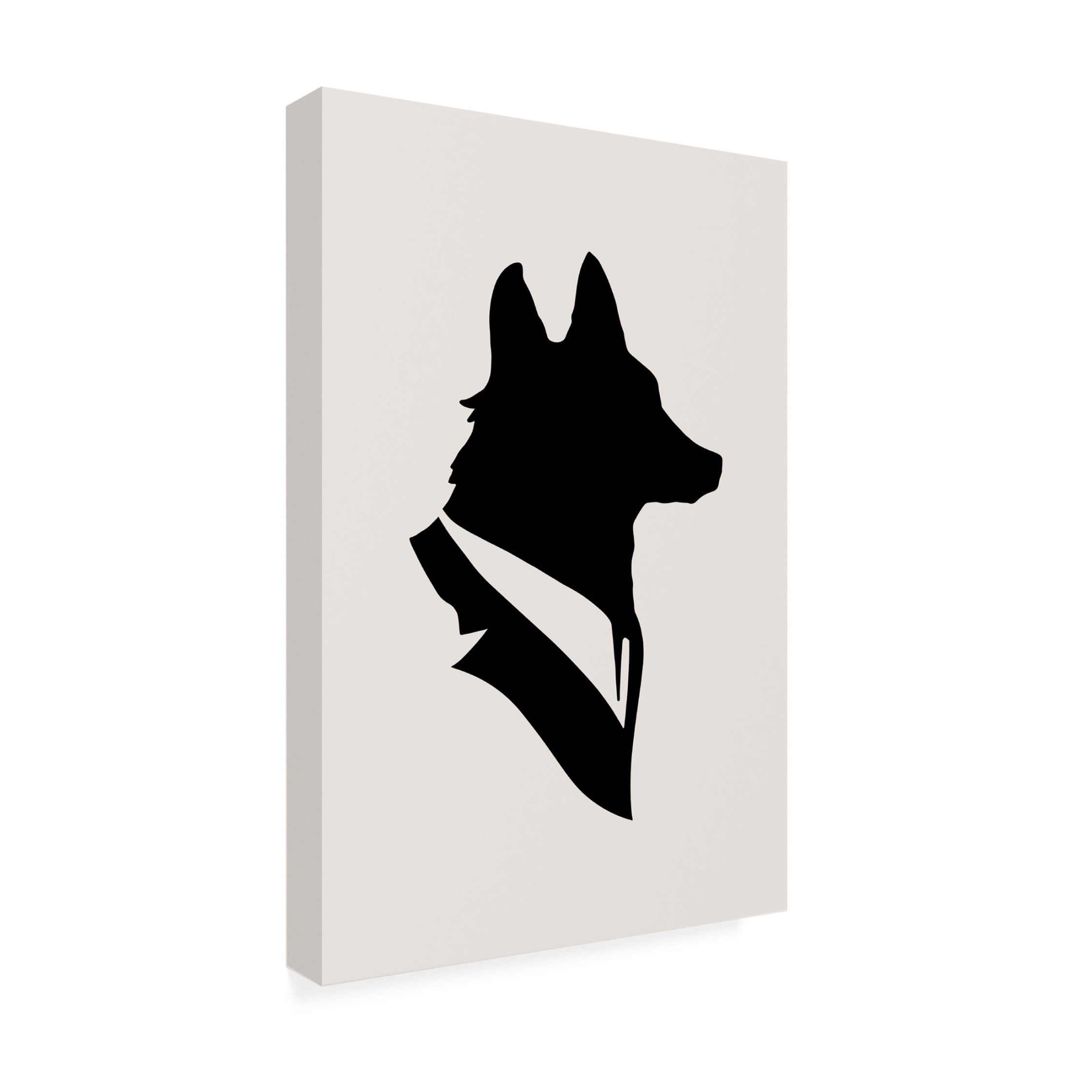 Trademark Fine Art Florent Bodart  Monsieur Renard Canvas Wall Art