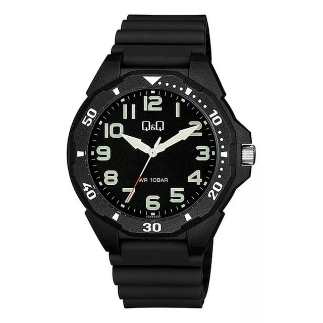 Reloj Q&q Hombre Vs44j003y Fondo Negro