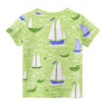 thumbnail image 4 of OGLCCG Toddler Boys' Short Sleeve Shirts Fashion Shark Printed Crewneck T-Shirts Top Summer Casual Soft Basic Tees 18M-10 Years, 4 of 5