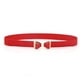 thumbnail image 1 of Jumpingount Banda de cintura Estilo simple Universal Bowknot estrecho Correas de cuero delgadas sólidas con hebillas Adornos de chaqueta Día de Type9 NO9, 1 of 6