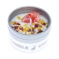thumbnail image 1 of Bougie de cire de soja parfumé en métal en métal fleur sèche en pierre cristalline aromathérapie pour le bain cicatrisant le spa méditation cadeau pour les femmes, 1 of 6