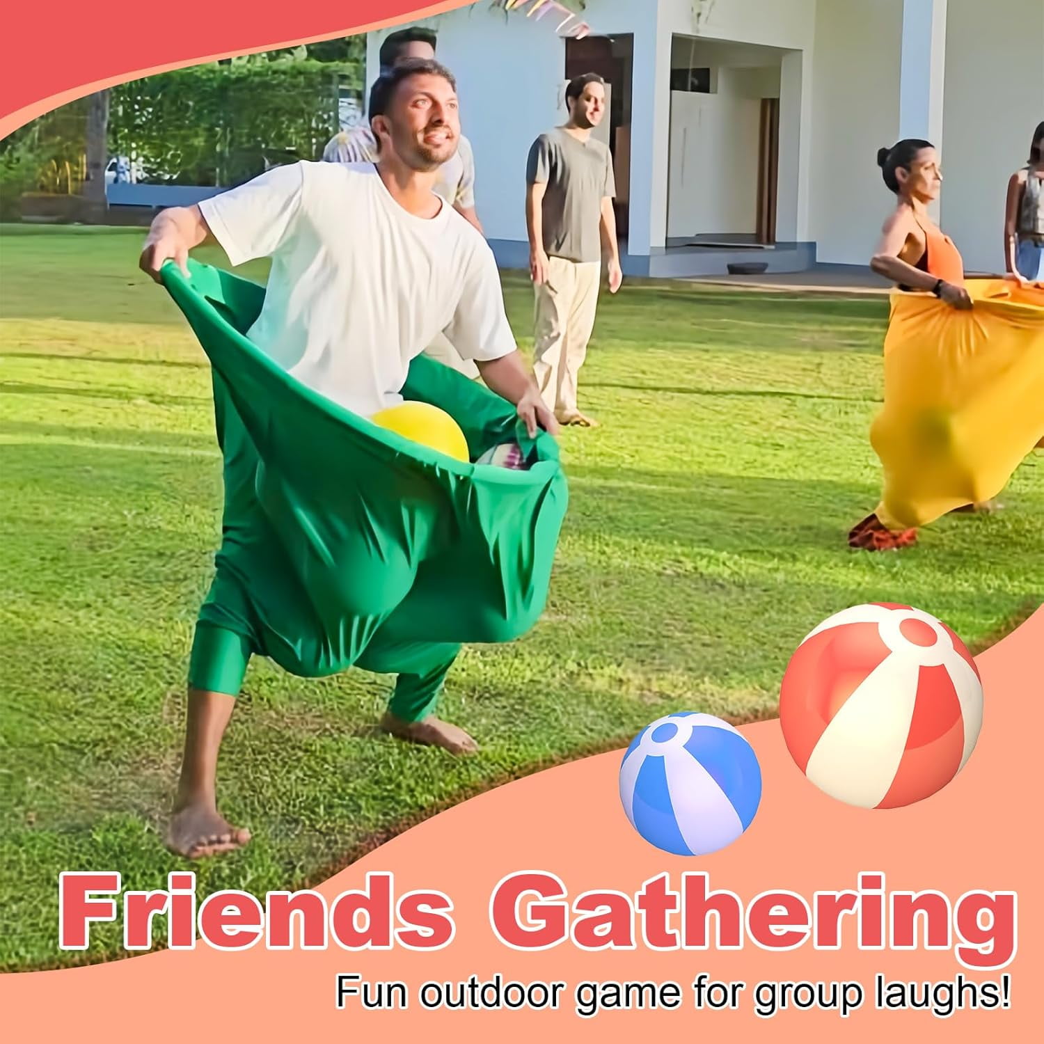 Granny Pants Yard Game, Granny Pants Outdoor Games for Adults and Family, Fun Multiplayer Party Giant Outdoor Games, Interactive Throwing Game for Group Gatherings
