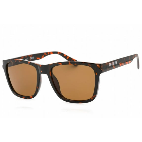 Guess Factory GF0254 52E Men's Dark Havana Square Sunglasses