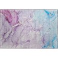 thumbnail image 2 of Addison Rugs Mayfield Washable Transitional Watercolors Purple Rectangle Rug, 1'8" x 2'6", 2 of 5