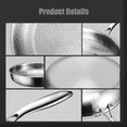 thumbnail image 5 of Titanium Pan, 2026 Upgrade  Non-toxic Titanium Pan, 12" Non Stick Chemical-Free, Extreme Heat-Resistant & Lasts a Lifetime (11.02in, No Lid), 5 of 9