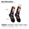 thumbnail image 4 of Lsque Chucky Printed Men's Crew Socks, Soft Durable Breathable Moisture-Wicking with Odor Control Cotton socks, 4 of 7